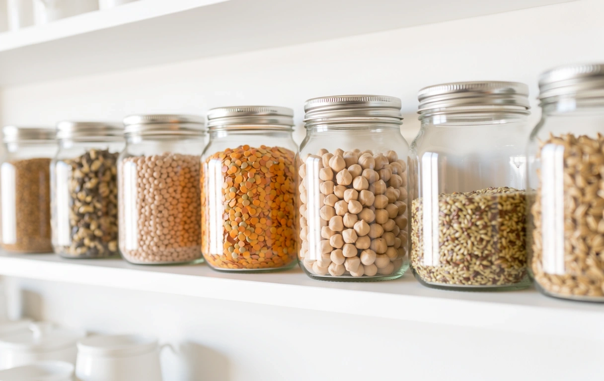 Kvalitné základné suroviny v sklenených nádobách